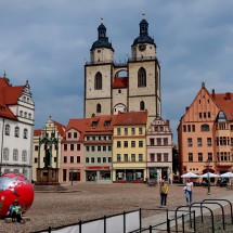 Market square of Wittenberg